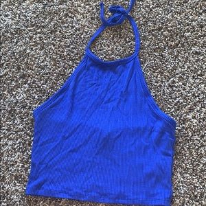 Halter crop top